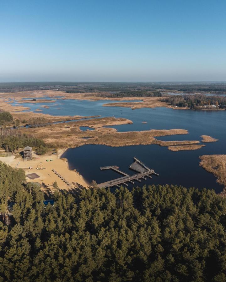 Lesna 21 Dom Poludnie Przy Puszcza Bialowieska Luka Dış mekan fotoğraf