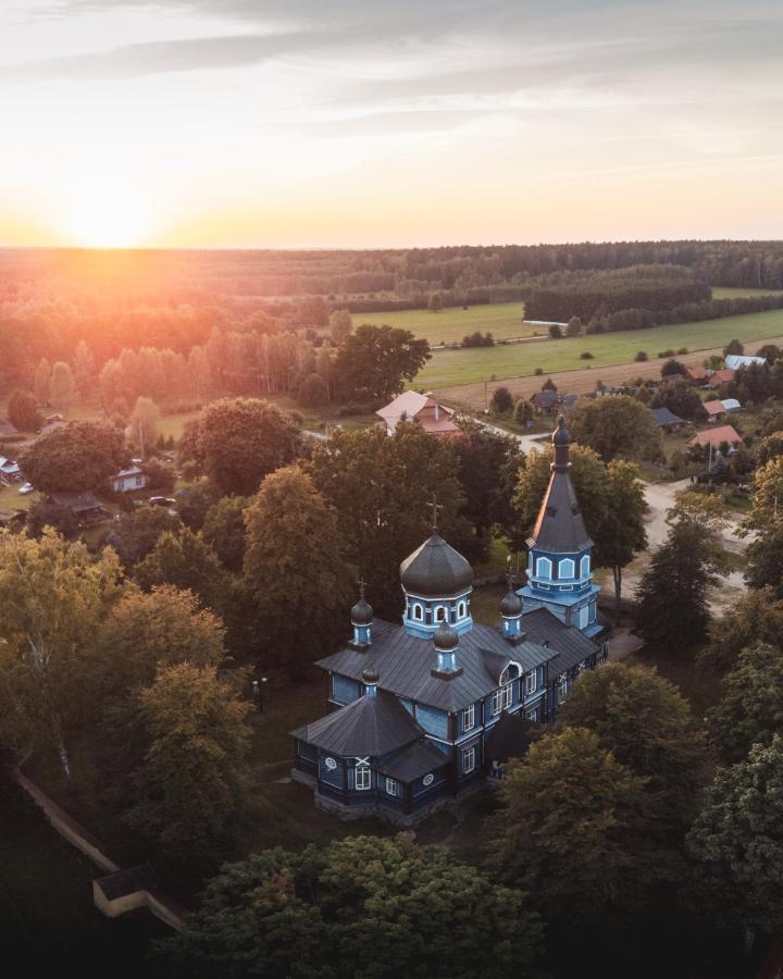 Lesna 21 Dom Poludnie Przy Puszcza Bialowieska Luka Dış mekan fotoğraf