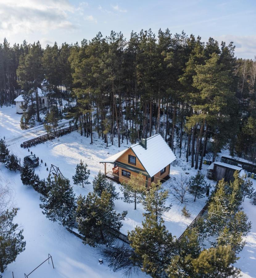 Lesna 21 Dom Poludnie Przy Puszcza Bialowieska Luka Dış mekan fotoğraf